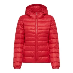 Veste rouge en nylon