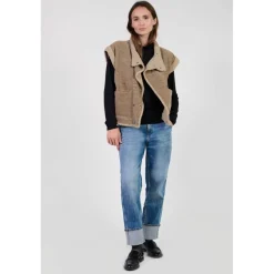 Veste sans manches FUJI marron Lena