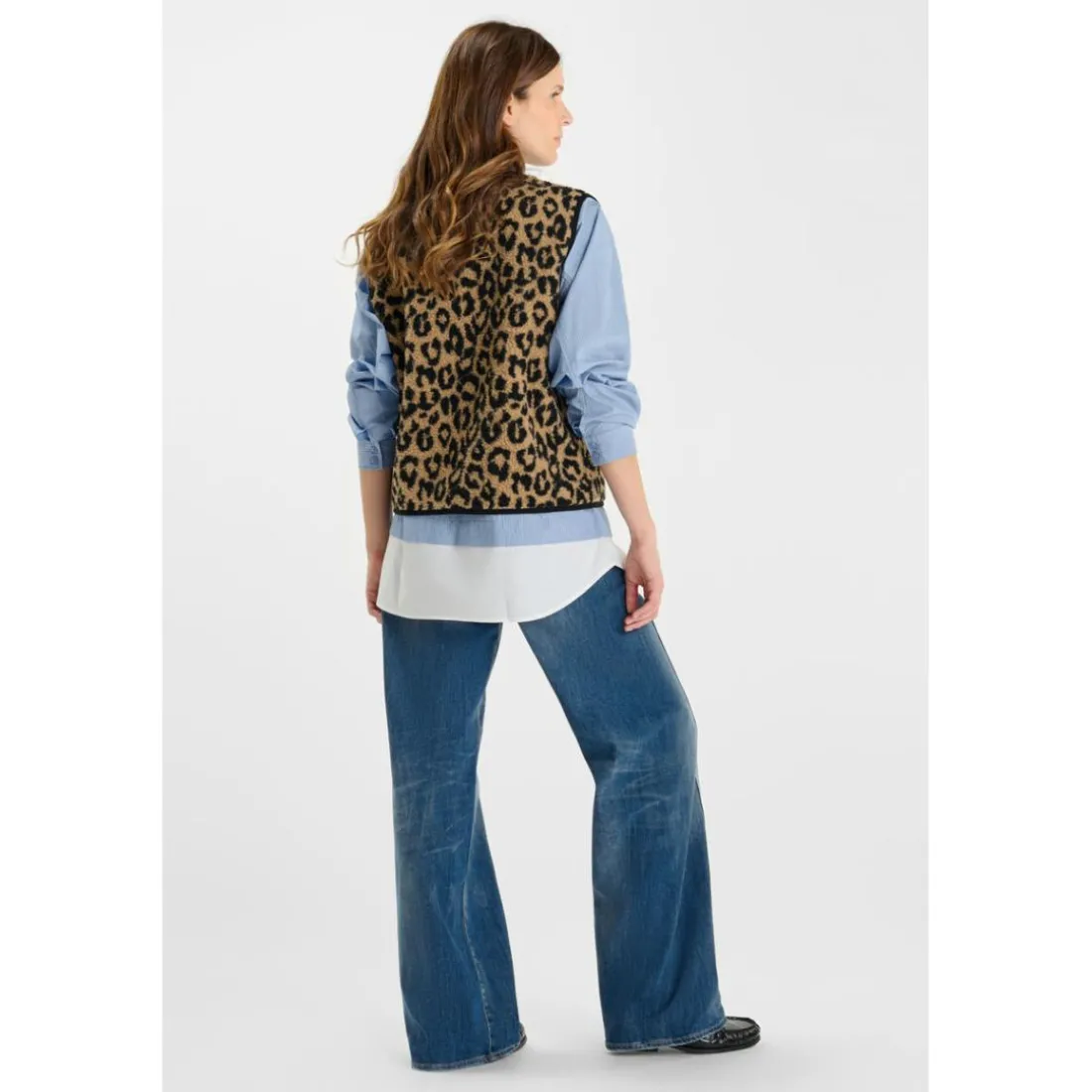 Veste sans manches GUDRU marron Wren