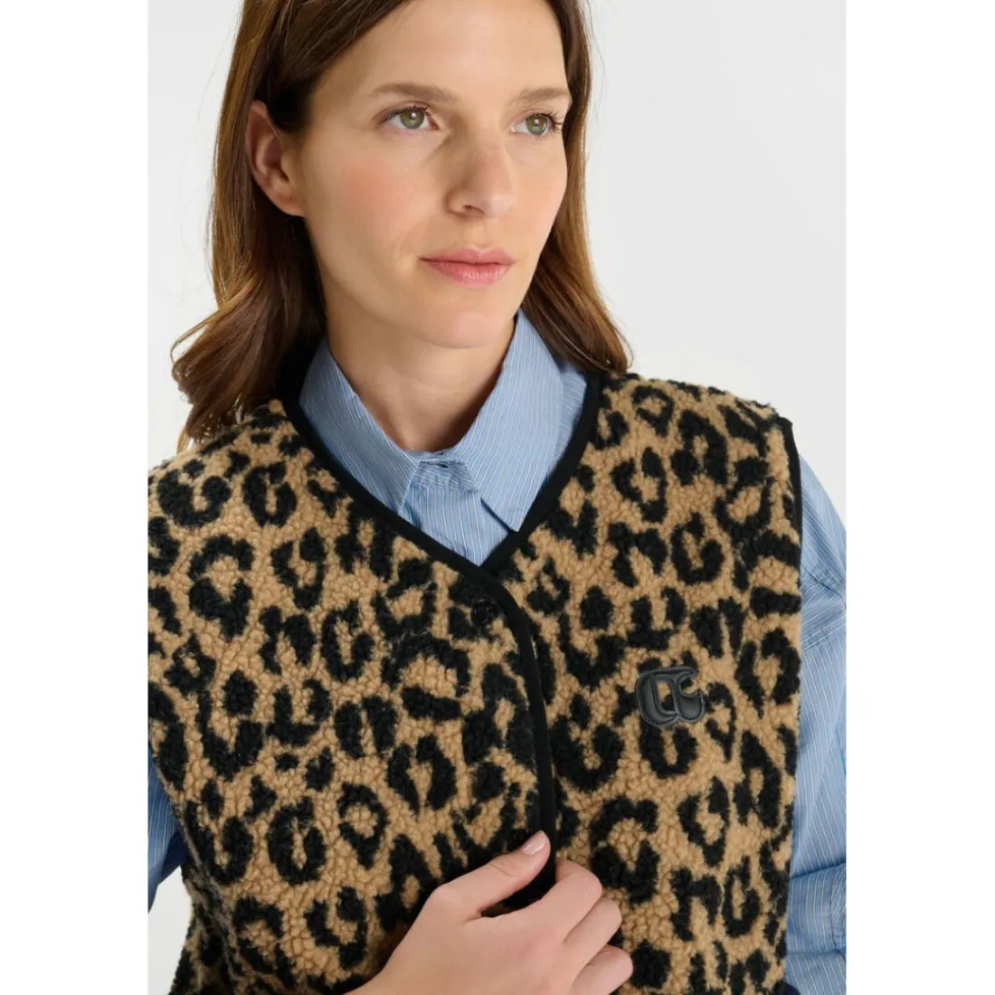 Veste sans manches GUDRU marron Wren