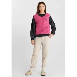 Veste sans manches rose Noémie Elle