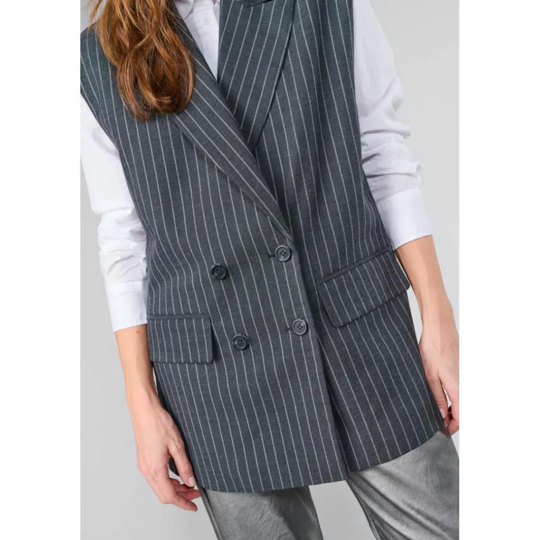 Veste sans manches TILLIN gris Maëlys