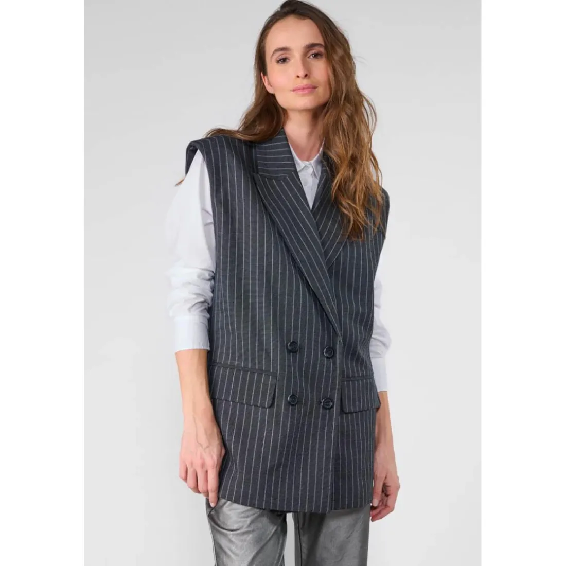 Veste sans manches TILLIN gris Maëlys