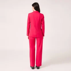 Veste tailleur col chale