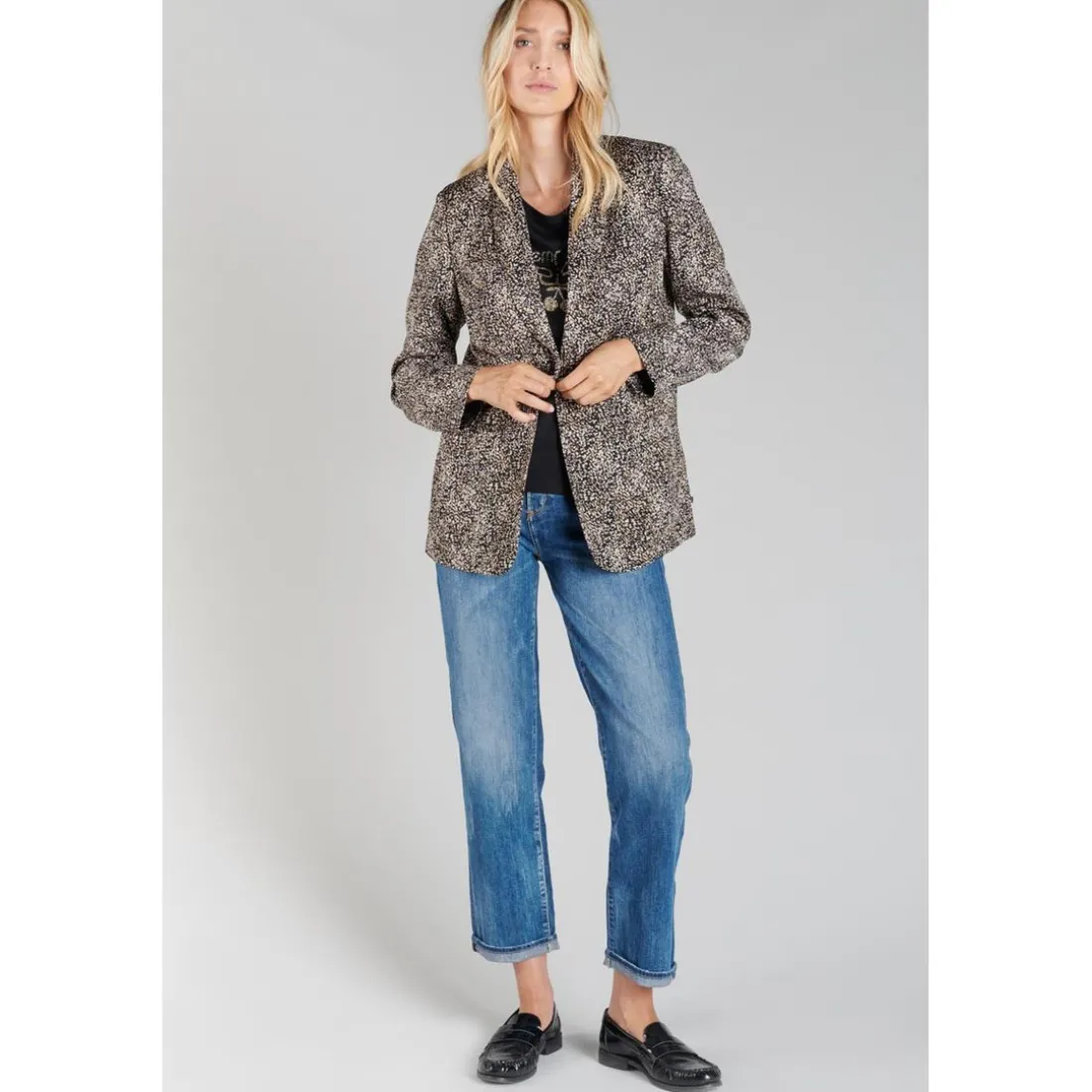 Veste TALHIA noir