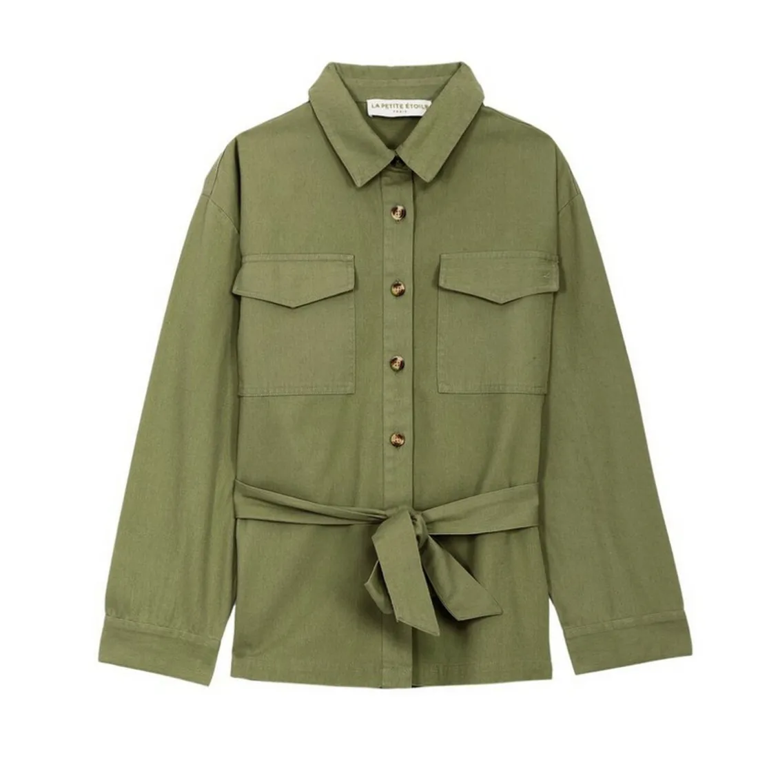 Veste VALORY kaki en coton
