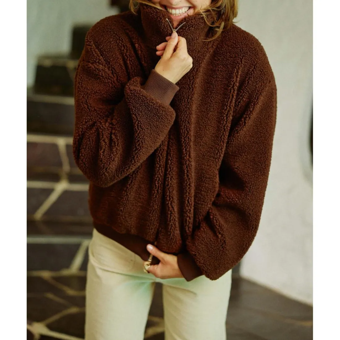 Veste ZOSIA - Choco chocolat