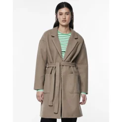 Veste-chemise marron