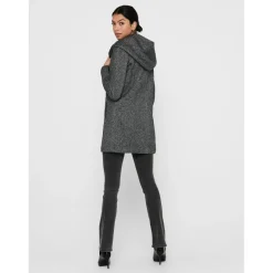 Vestes Capuche Manches longues gris Beth
