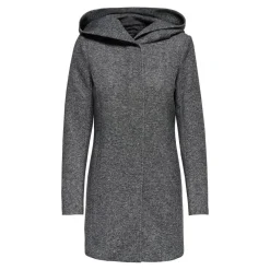 Vestes Capuche Manches longues gris Beth