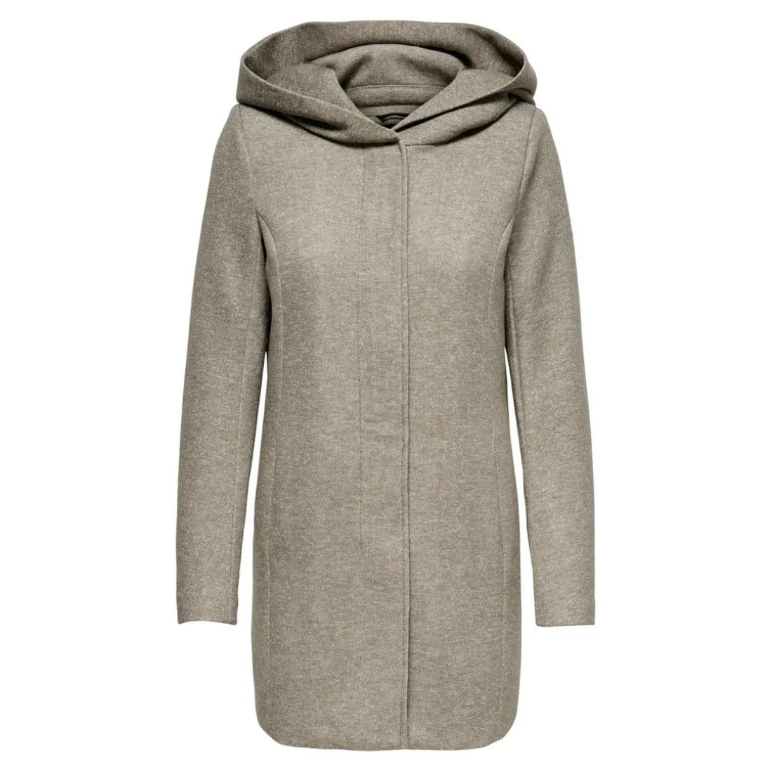 Vestes Capuche Manches longues marron Rhea